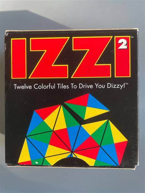 Izzi Vintage Game Puzzle With 12 Tiles Etsy