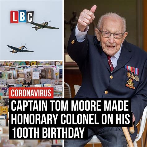 Lbc Radio On Instagram “captain Tom Moore Has Been Made An Honorary