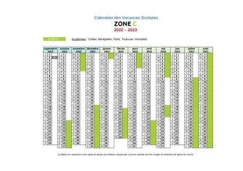 Vacances Scolaires Gouv Zone C ≡ Calendrier Officiel 2022 2023 2024 ⇒
