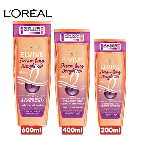 Buy Loreal Elvive Dream Long Straight Straightening Keratin Shampoo