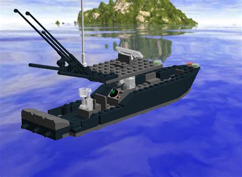 Lego Ideas Fishing Boat