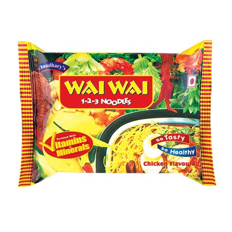 Wai Wai Chicken Noodle Nepali Products