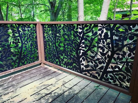 Decorative Metal Fence Panels Wrought Iron Fences 5x3 Etsy