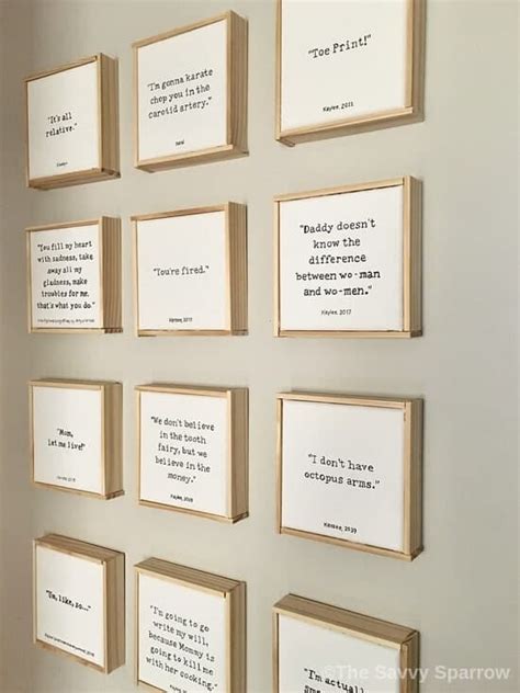 Diy Quote Wall Art For Funny Things Your Kids Say 2023