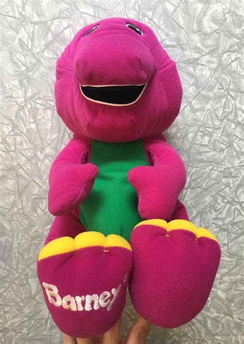 1996 Playskool Talking Barney The Purple Dinosaur 14 Etsy Canada