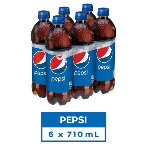 Pepsi Cola 710ml Bottles 6 Pack Walmart Canada