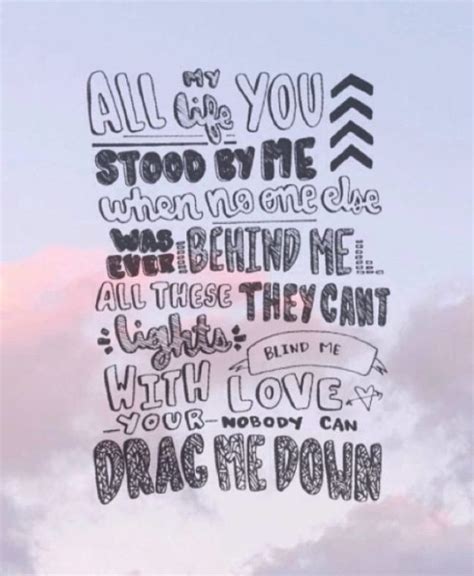 One Direction Lyrics Drawing