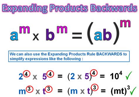 Multiplying Exponents Rules With Different Bases Entries Variety