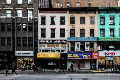 Manhattan 6th Avenue Streetscape Photograph By Thomas Marchessault