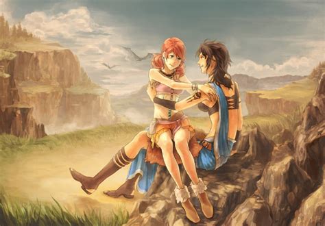 Oerba Dia Vanille And Oerba Yun Fang Final Fantasy And 1 More Drawn