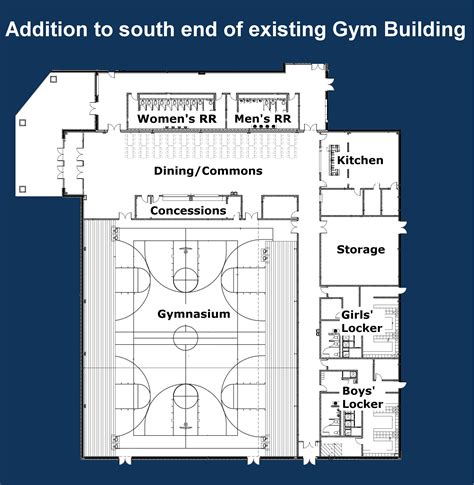 gym layout simplified for web | Nebraska Christian Schools