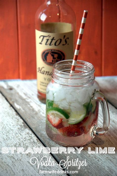 Pour into glasses and garnish with small watermelon wedges. This strawberry lime vodka spritzer is a crisp, refreshing ...