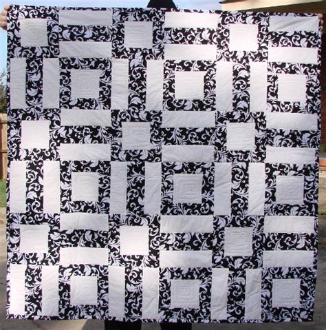 Easy Black And White Quilt Pattern Archives Fabricmomfabricmom