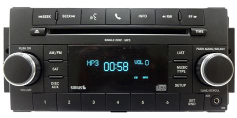 Now sure how to set up the uconnect® app? CHRYSLER DODGE JEEP RES Radio MP3 CD Player UConnect ...