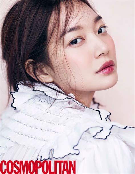 Shin Min Ah Cosmopolitan Magazine March Issue Korean Photoshoots