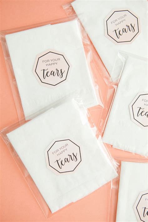 Using Individual Tissues Treat Bags And Our Free Printable Labels