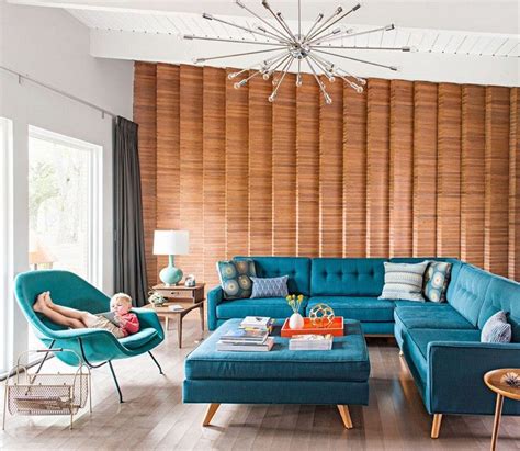 100 Creativity Chic Turquoise Modern Living Room Mid Century Modern