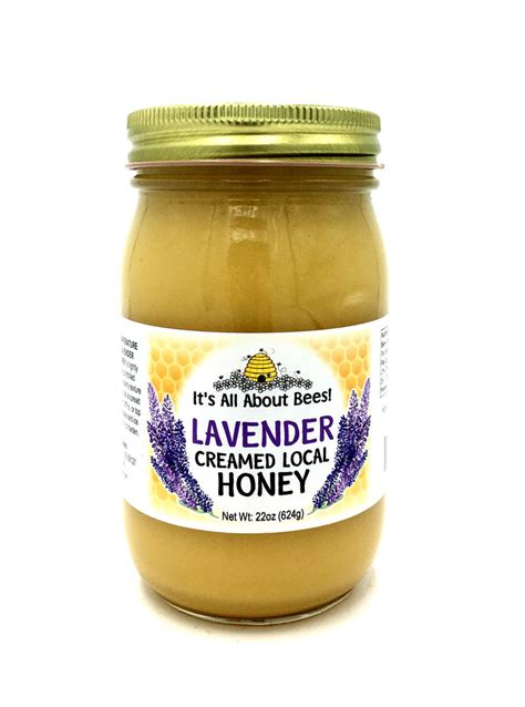 Creamed Honey Lavender Its All About Bees