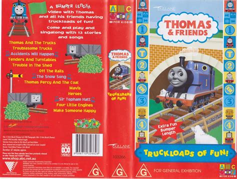 THOMAS THE TANK TRUCKLOADS OF FUN BUMPER EDITION VHS VIDEO PAL RARE