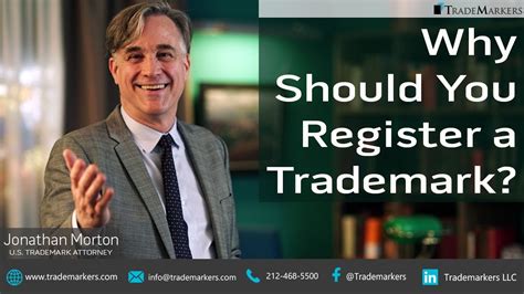 Why Should You Register A Trademark Trademarkers Youtube