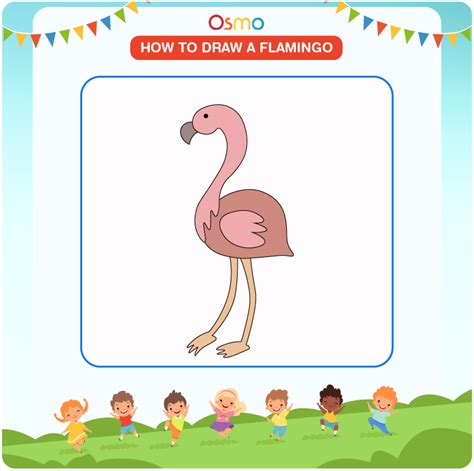 How To Draw A Flamingo A Step By Step Tutorial For Kids