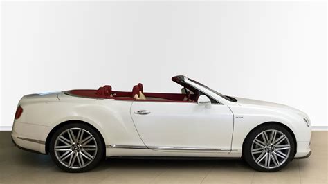 Bentley Used Car Continental Gt Speed Convertible White