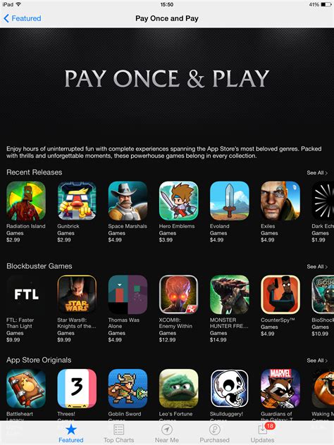 Apple Highlights Games Without In App Purchases In The App Store Macworld
