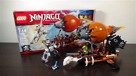 Lego Ninjago Raid Zeppelin Review Set 70603 Youtube