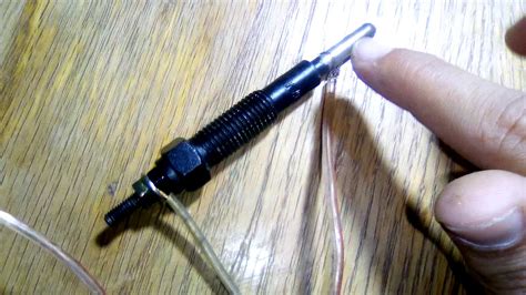 How To Make Soldering Iron Using Glow Plugs At Home Youtube