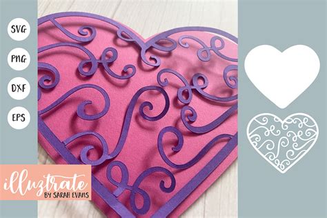 Free Free Layered Heart Svg 696 SVG PNG EPS DXF File