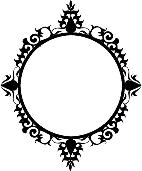 Black Circle Frame Png Pic Png All Png All