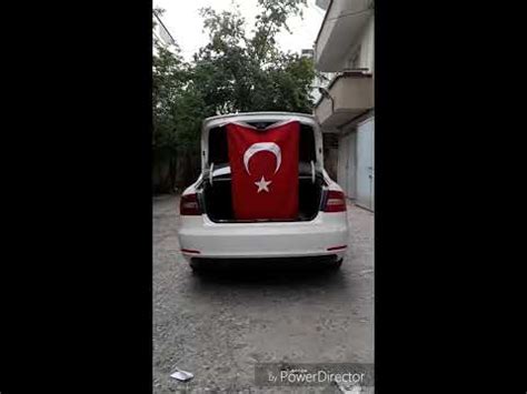 Yeni Akım Araba bagaj türk bayragı YouTube