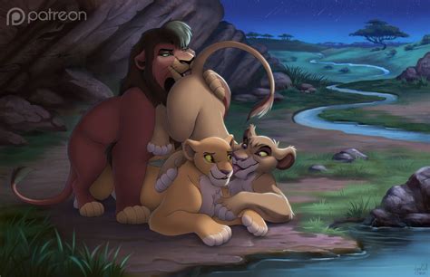 Kiara Kovu And Vitani The Lion King And Etc Drawn By Reallynxgirl