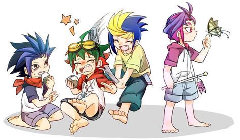 Yuya Yuto Yugo And Yuri Little Kids By Eniochaosmaker On Deviantart