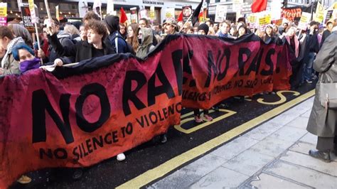 anti fascism march in london