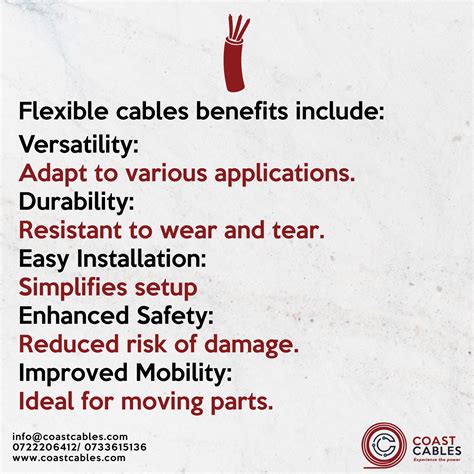 Coast Cables Unlock The Potential Of Flexible Cables