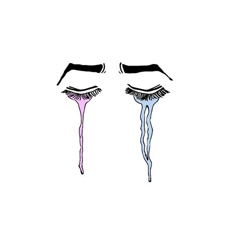 Crying Eyes Art Print By Tysvhs Crying Eye Drawing Crying Eyes Eye Art