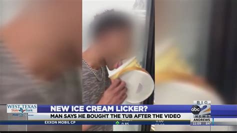 Texas Police Investigating A New Ice Cream Licker Youtube
