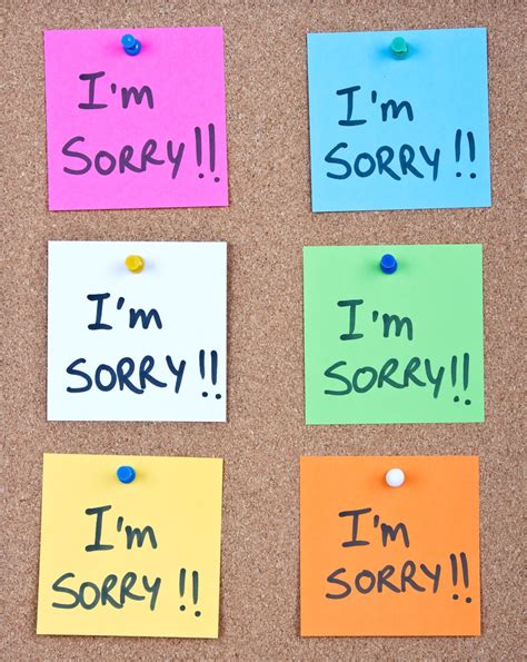While it's somewhat unnecessary to memorize each and every one of these phrases as a. On Saying "I'm Sorry" | Vaishali Patel Psychotherapy