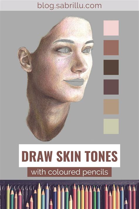 How To Draw Skin Tones With Coloured Pencils Artofit