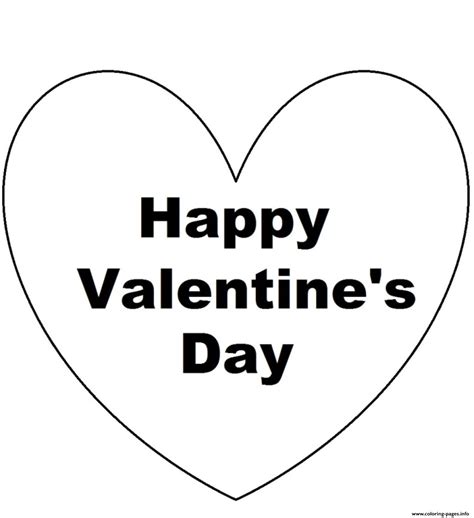 Simple hearts, valentine bears, candy hearts and so many more! Heart Of Happy Valentines Day S1810 Coloring Pages Printable