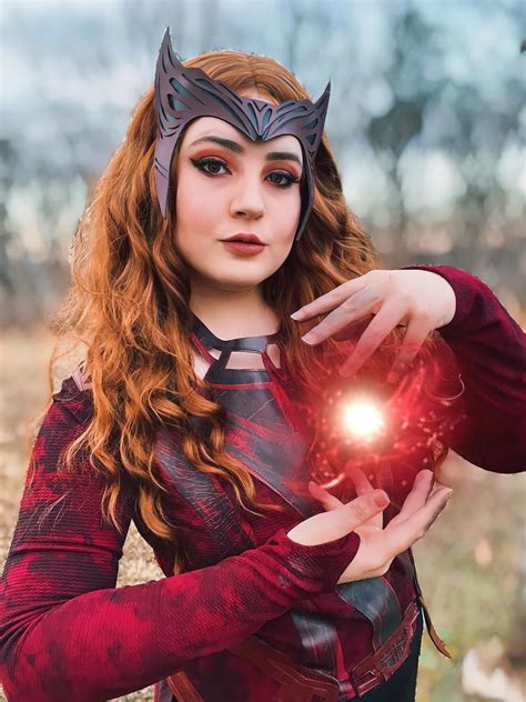 My Scarlet Witch Cosplay From Multiverse Of Madness Rmarvel