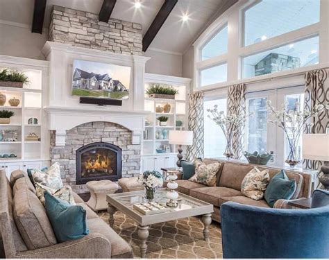 To emphasize ceiling details, such as a beam in the center of your vaulted ceiling, consider hanging a chandelier from it. 4,228 Likes, 19 Comments - Divine Design Decor (@divine ...