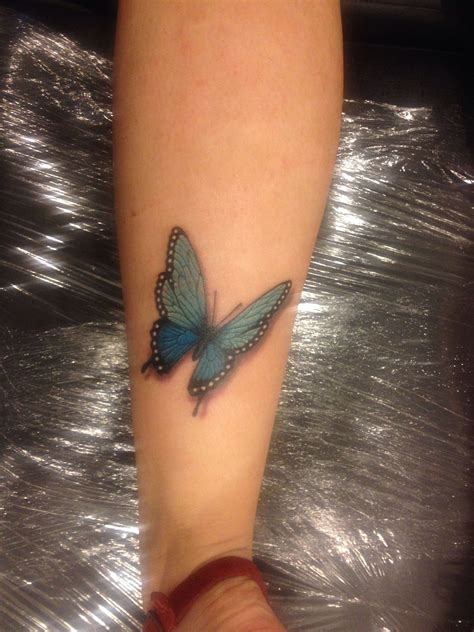 They fade and wither quite quickly so people always connect it with suffering and death. New beginnings... Beautiful realistic butterfly tattoo ...