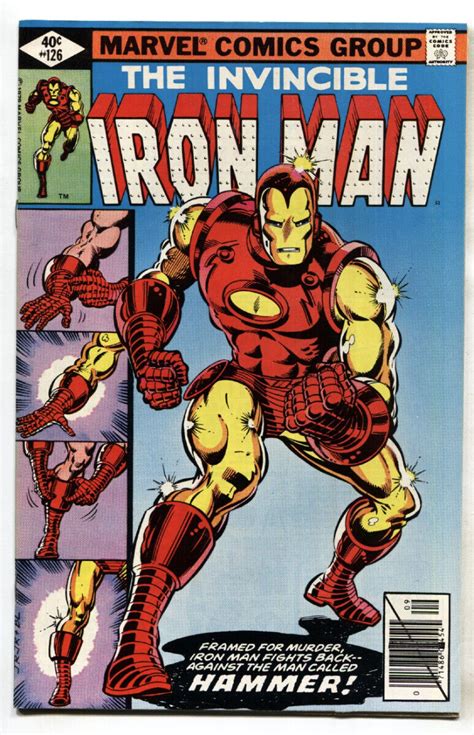Iron Man 126 1979 Comic Book Marvel Demon In A Bottle Comic Books