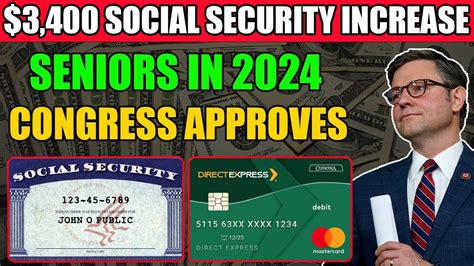 Breaking Congress Approves 3 400 Social Security Boost For SSI SSDI