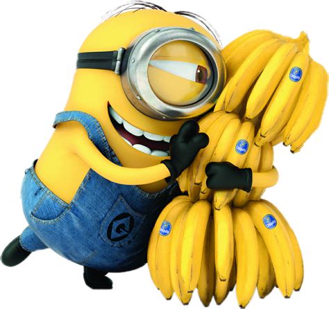 Meu Malvado Favorito Minions E As Bananas Png Minion Banana