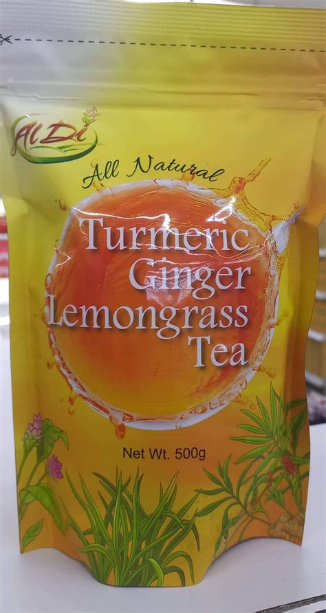 Turmeric Ginger Lemongrass Tea Lazada Ph