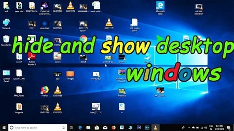 Show Desktop Icons Youtube