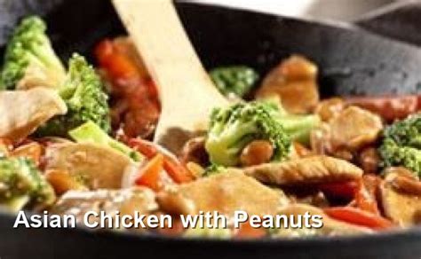 Asian Chicken With Peanuts Asian Recipes